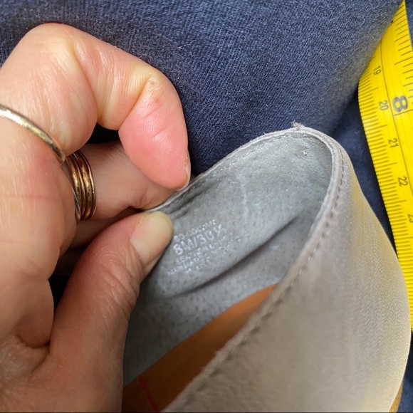 NEW Sole Society (slate gray) cut out sandals PRICE FIRM - Picture 4 of 6